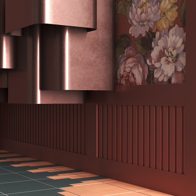 молдинг U.6.51.419 в интерьере